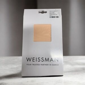 Weissman Intermediate Child Ballet Pink Footed Tights W900